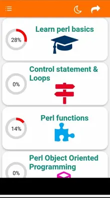 Perl Language android App screenshot 1